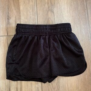 Women's Black Athletic Shorts